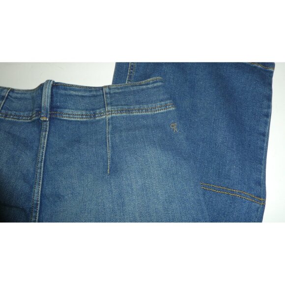 Pilcro Eventide High-Rise Wide-Leg Trouser Jeans - Denim - Picture 5 of 13